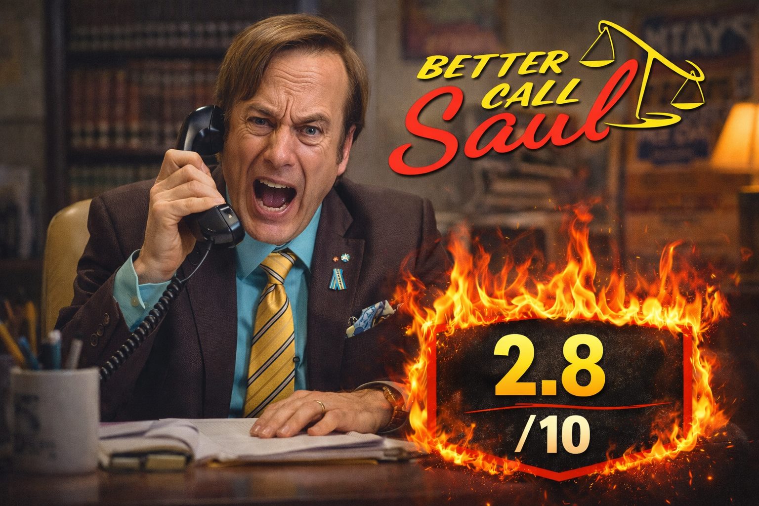 Original artwork for Better Call Saul